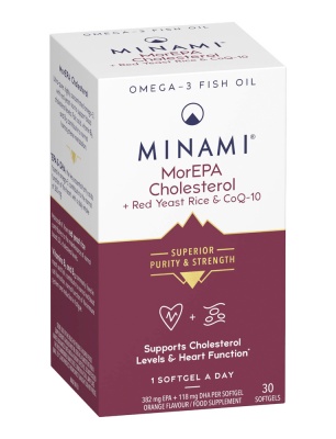 Minami Nutrition MorEPA Cholesterol 30 Softgels